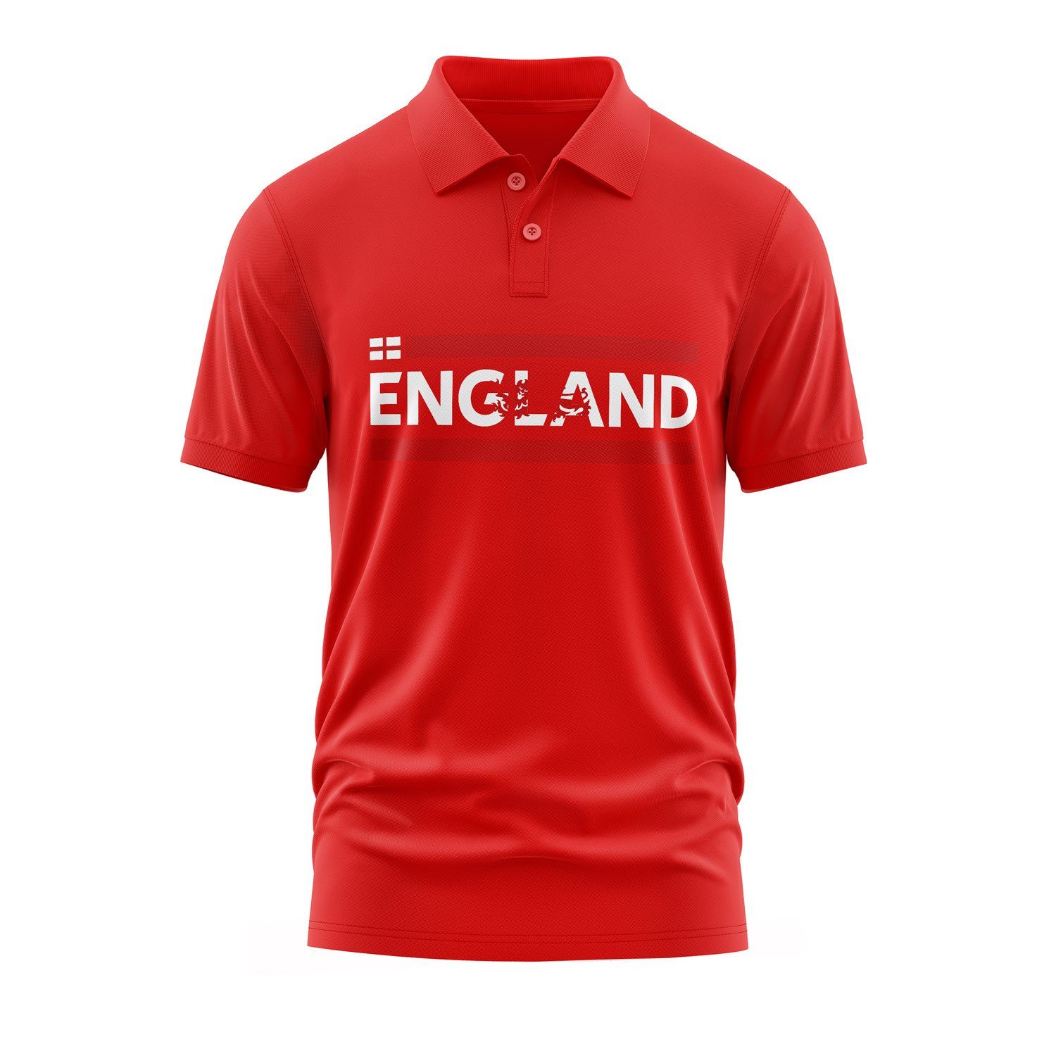 England Polo Tişört S - Kırmızı