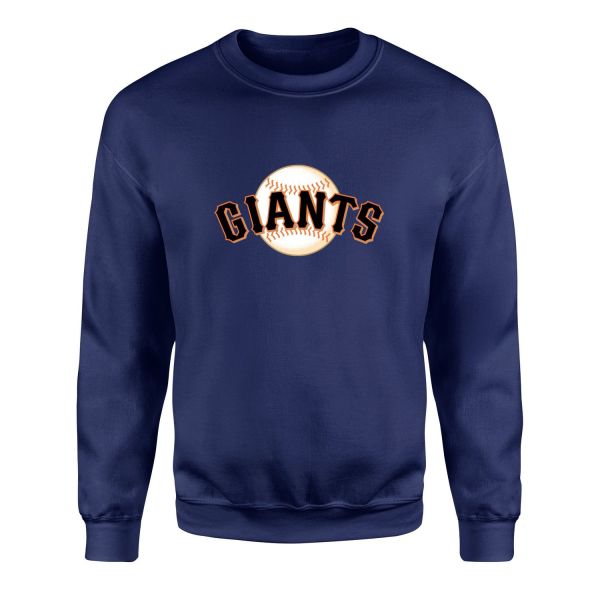 San Francisco Giants Baseball Sweatshirt L - İndigo Mavisi