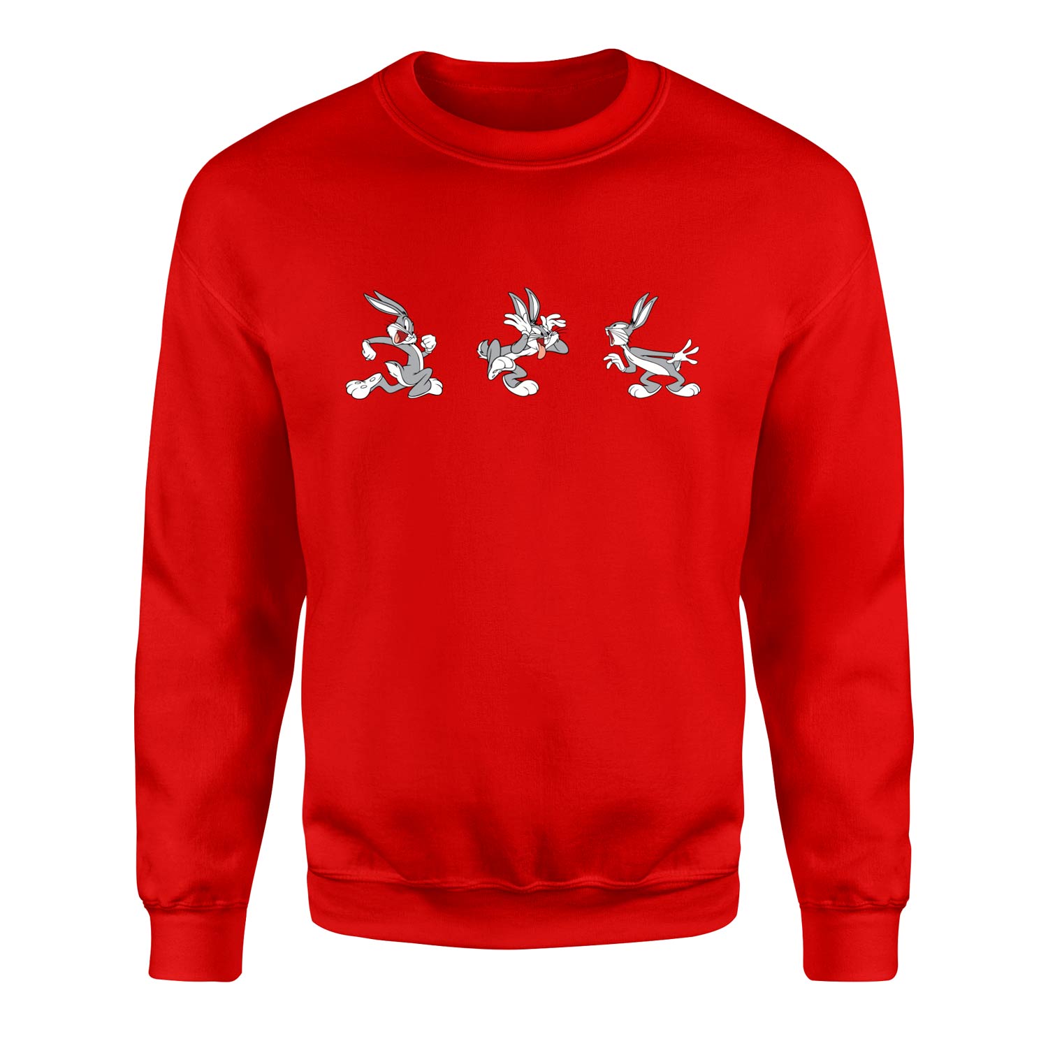 Bunnies Sweatshirt M - Kırmızı