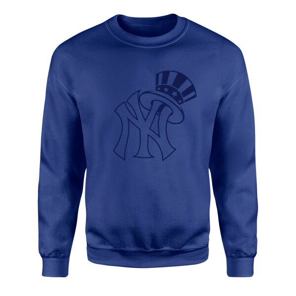 Yankees Classic Sweatshirt XL - İndigo Mavisi