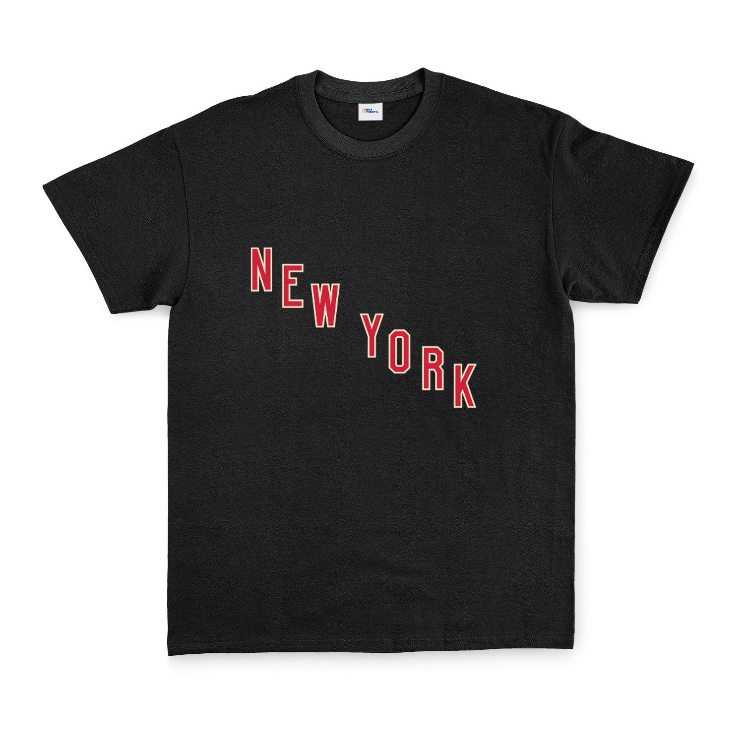 New York Rangers Shield Tişört M - Siyah