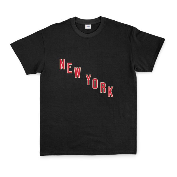 New York Rangers Shield Tişört M - Siyah