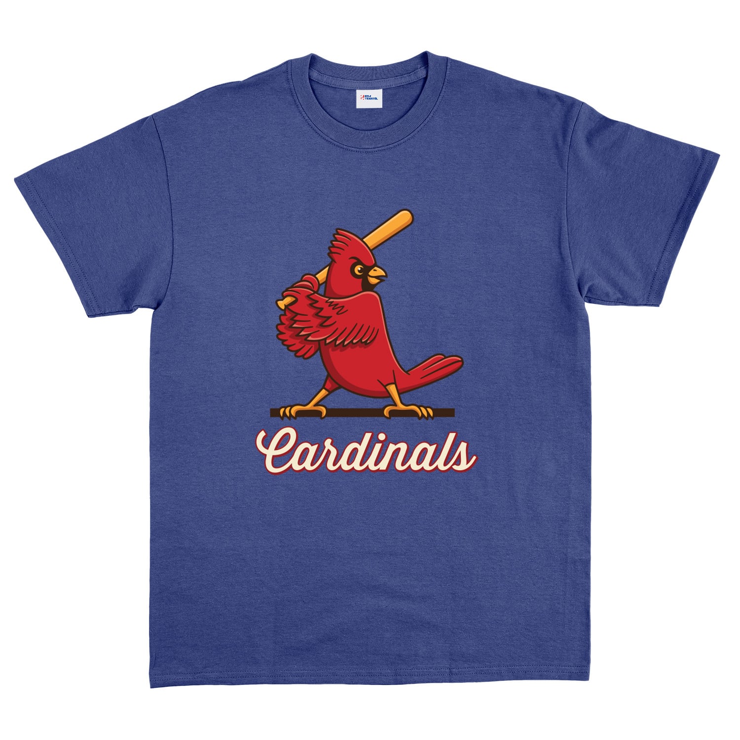 Cardinals Casual Tişört XXL - İndigo Mavisi