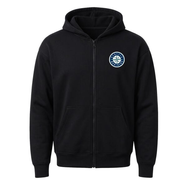 Seattle Mariners Fermuarlı Kapüşonlu Sweatshirt