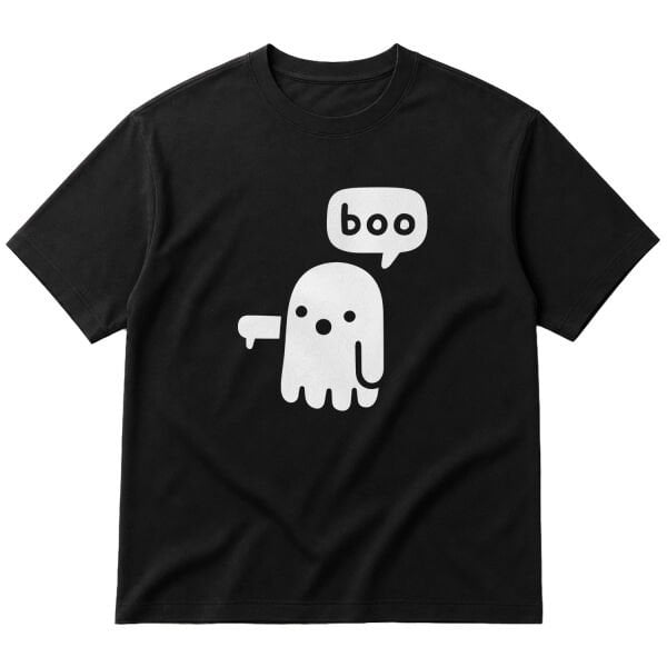 Boo! Oversize Tişört