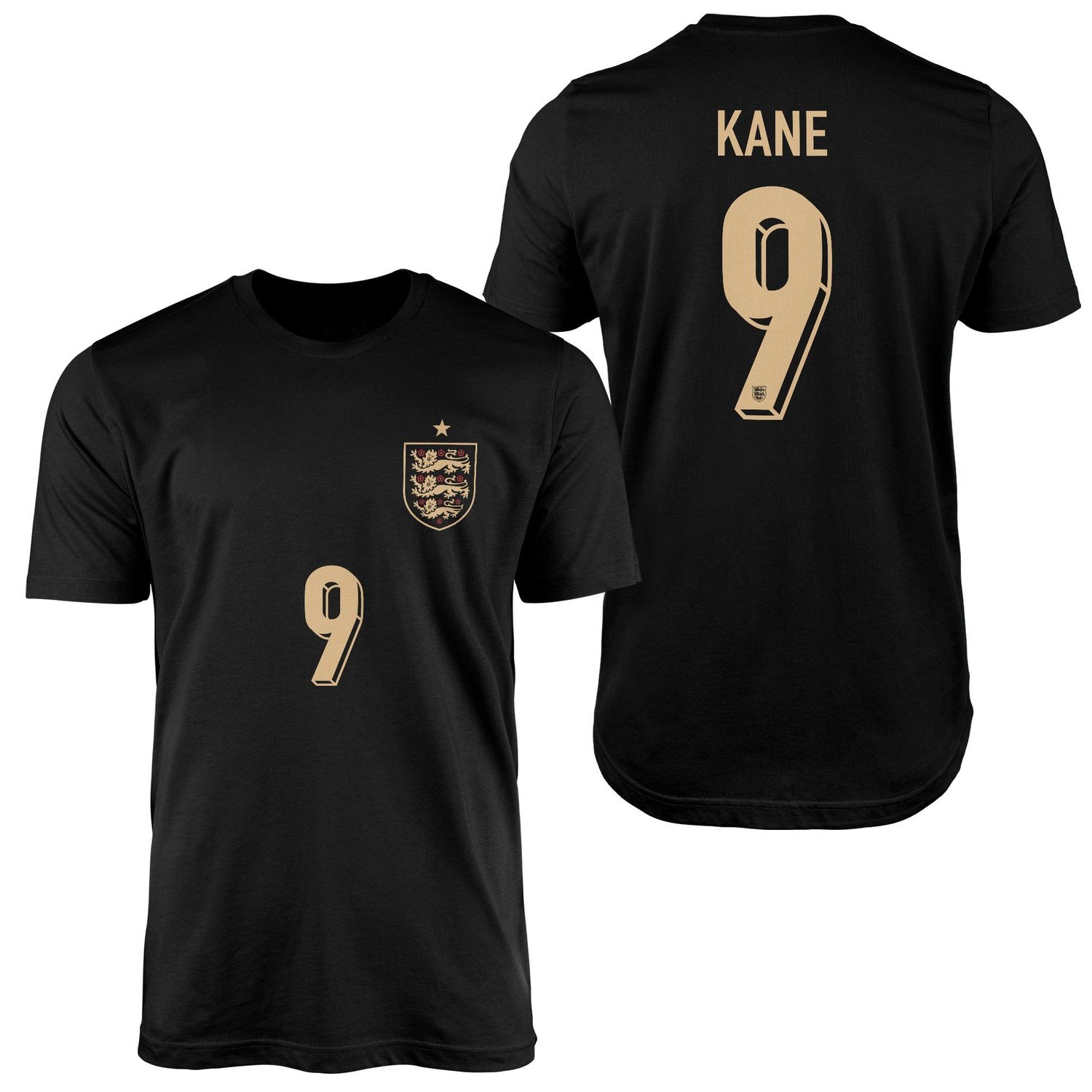 Harry Kane | İngiltere 24 Forma Tişört XL - Siyah