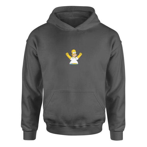 Homer Simpson, Proud Simpson | The Simpsons Hoodie XL - Füme