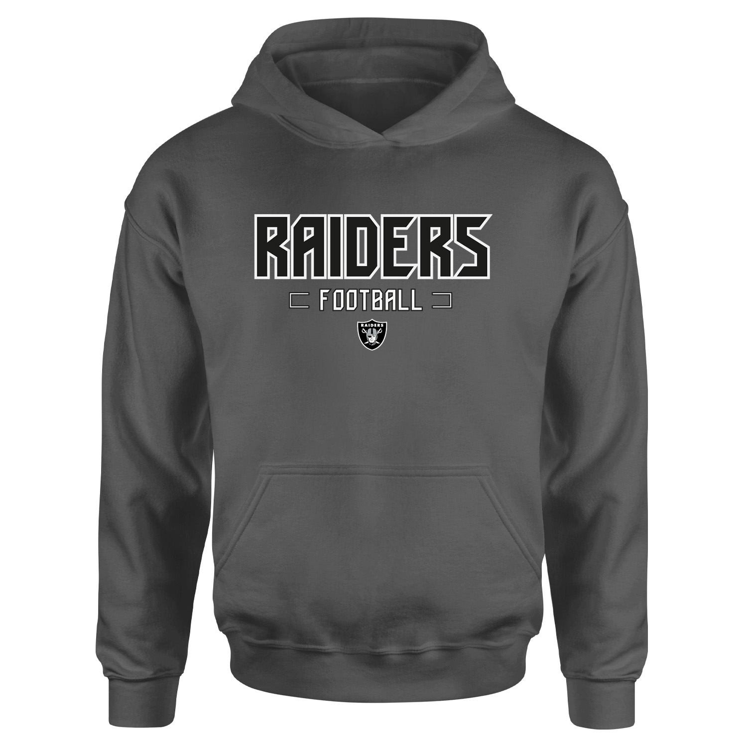 Las Vegas Raiders Football Hoodie L - Füme