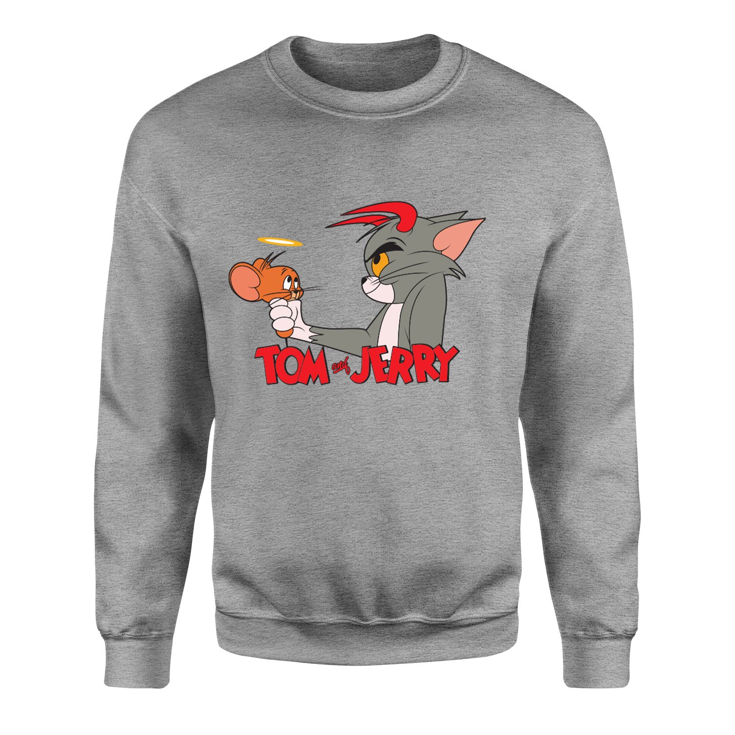Tom & Jerry Sweatshirt M - Gri