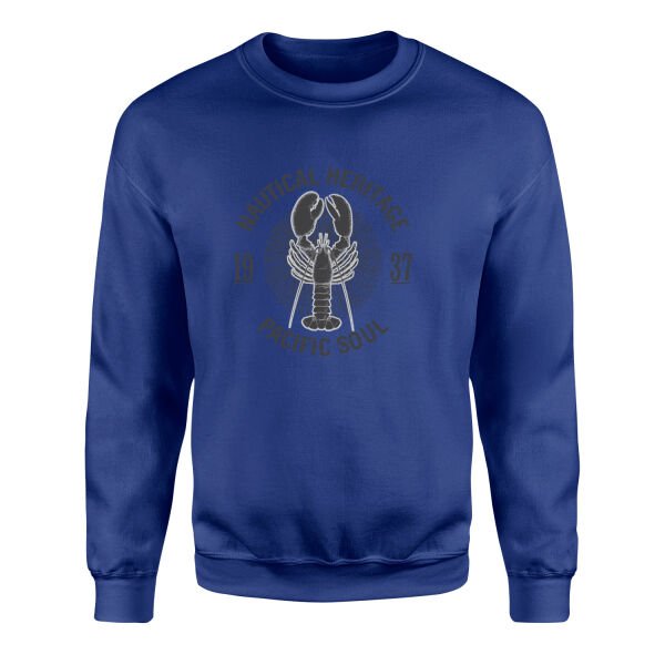 Nautical Heritage 1937 Sweatshirt L - İndigo Mavisi