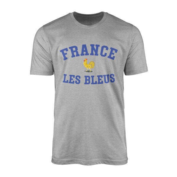 Les Bleus | Fransa B Tişört S - Gri
