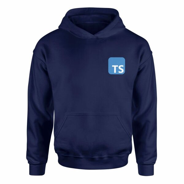 Typescript Hoodie L - Lacivert