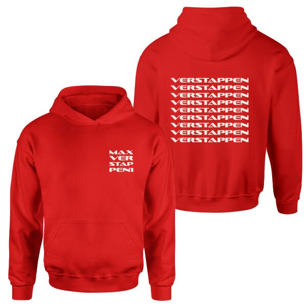 Max Verstappen The One Hoodie L - Kırmızı