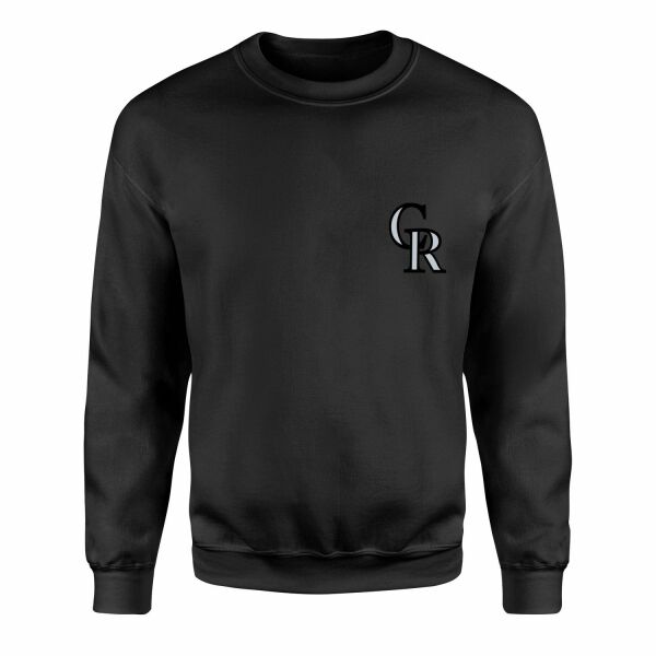 Colorado Rockies Sweatshirt M - Siyah