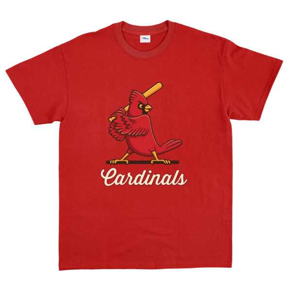 Cardinals Casual Tişört L - Kırmızı