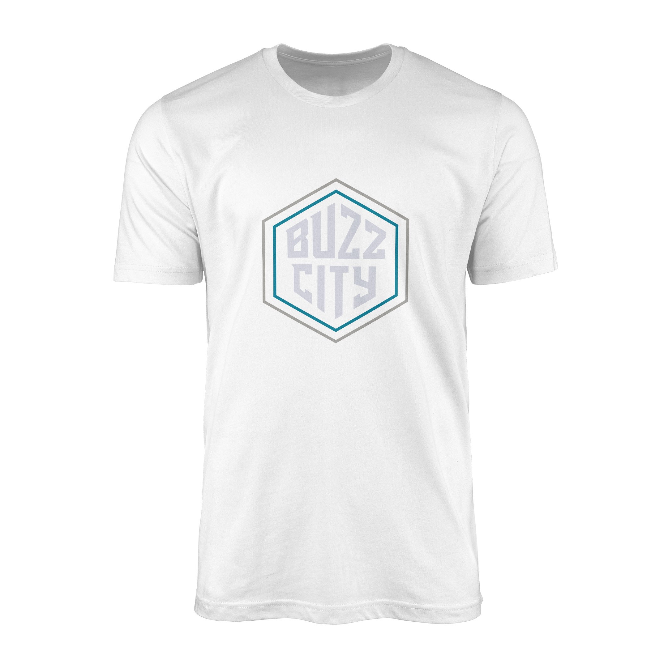 Buzz City Tişört XXL - Beyaz