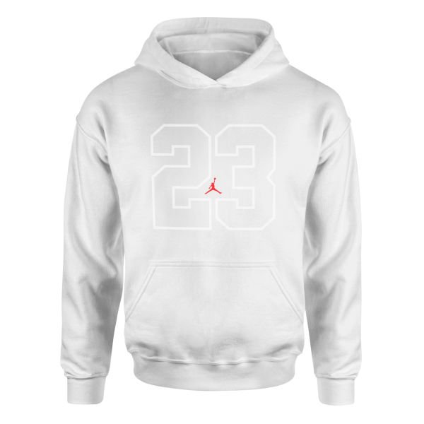 Air Jordan 23 Extract Hoodie XL - Beyaz