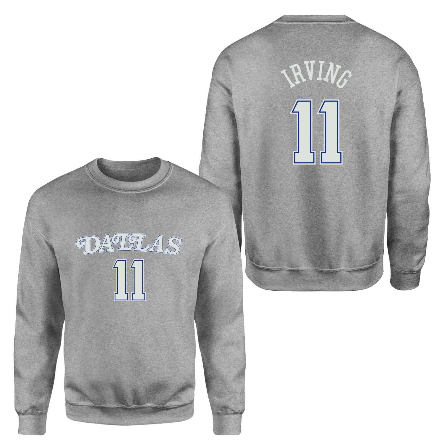 Kyrie Irving 11 Dallas Forma Sweatshirt M - Gri