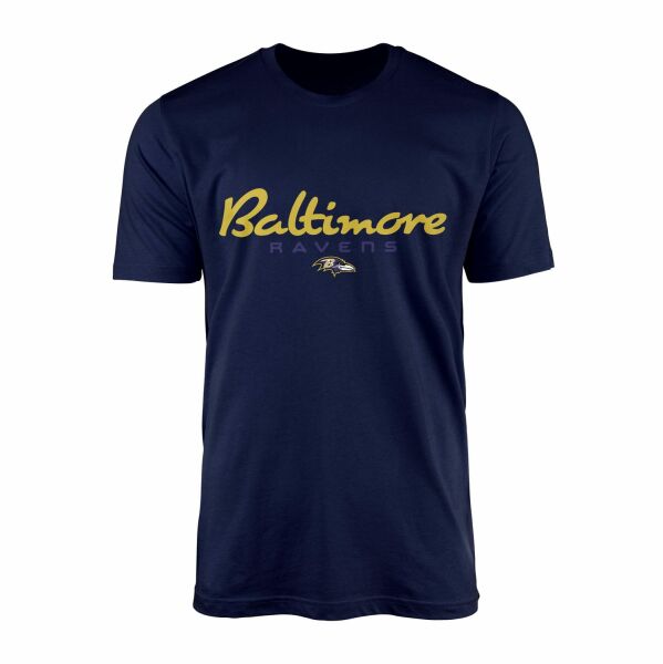 Baltimore Ravens Charm City Tişört S - İndigo Mavisi