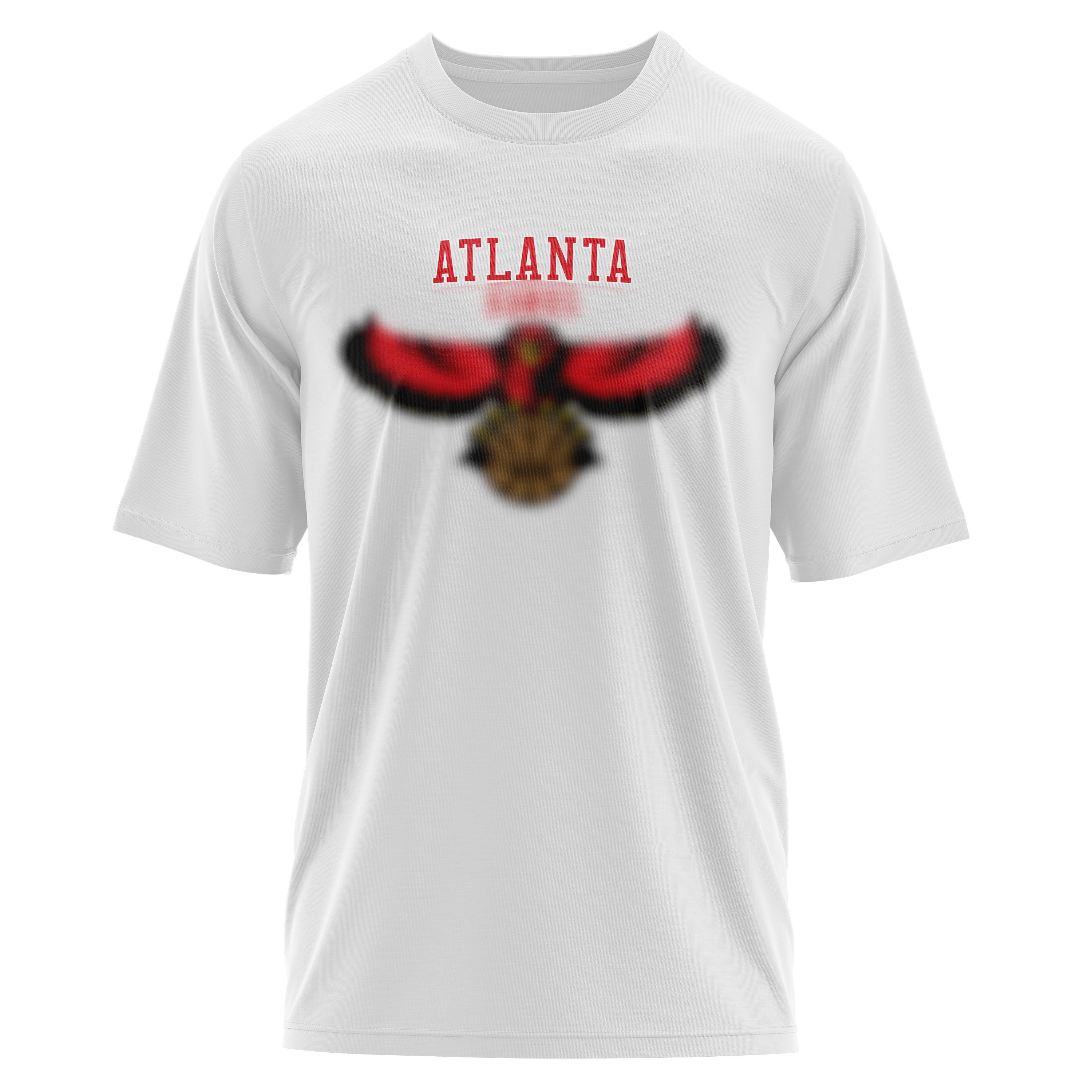 Atlanta H Oversize Tişört L - Beyaz