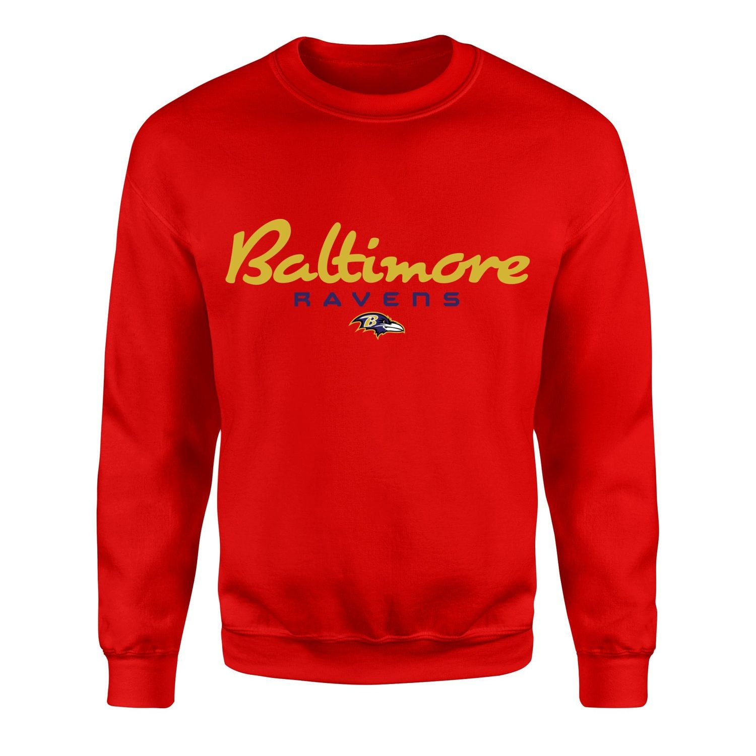 Baltimore Ravens Charm City Sweatshirt XXL - Kırmızı