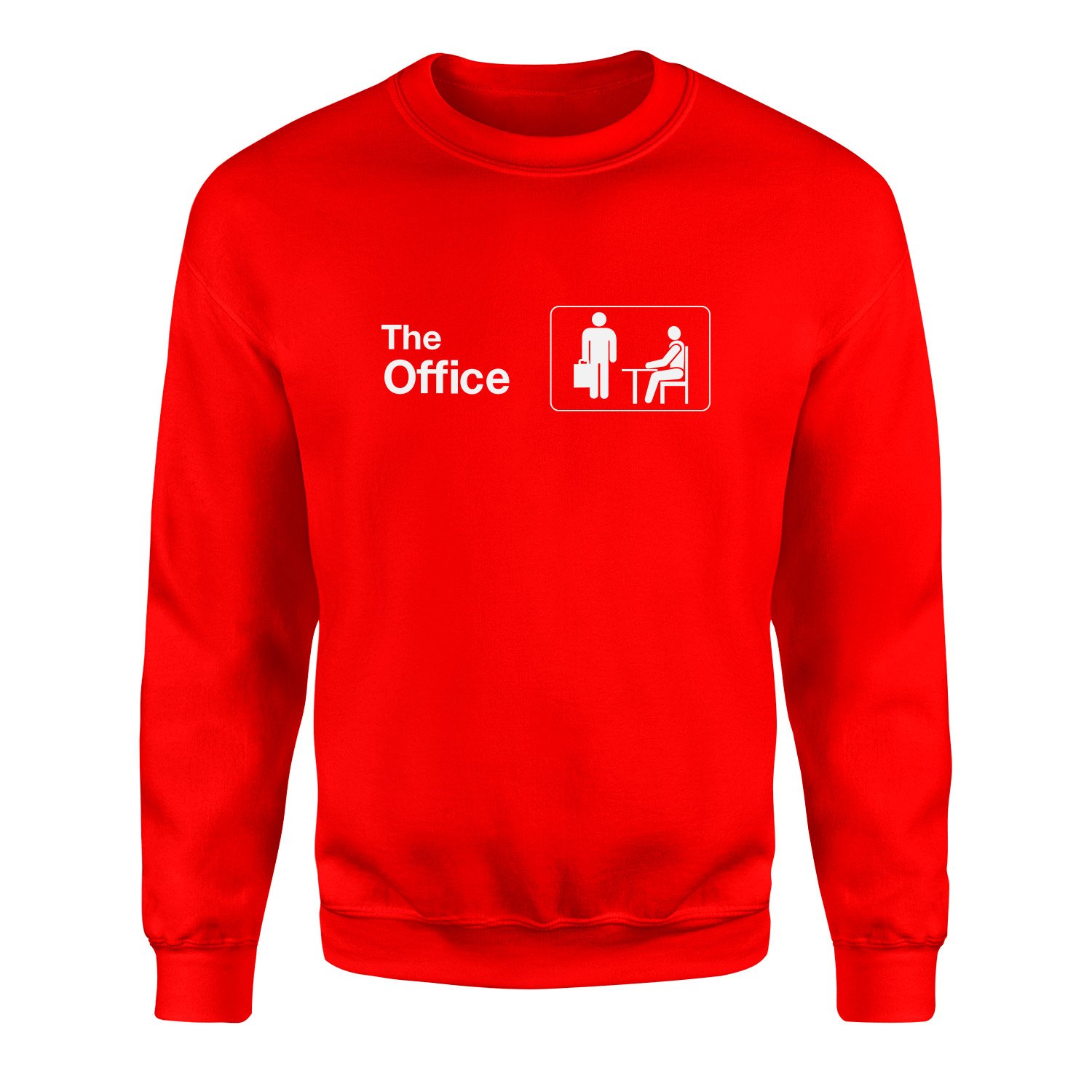 The Office Sweatshirt M - Kırmızı