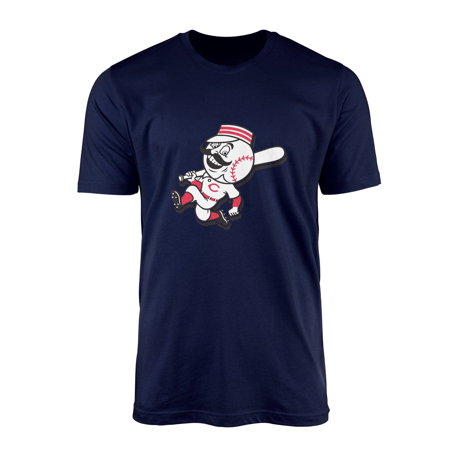 Cincinnati Reds | Mr. Red 60’s Tişört XXL - İndigo Mavisi