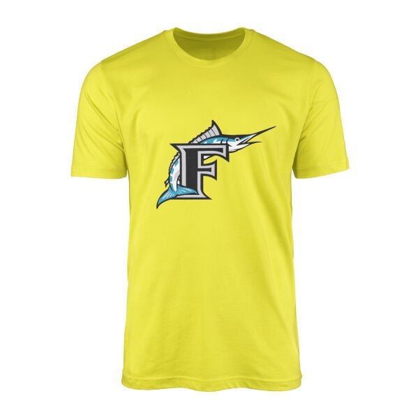 Florida Marlins Vintage Tişört XL - Sarı