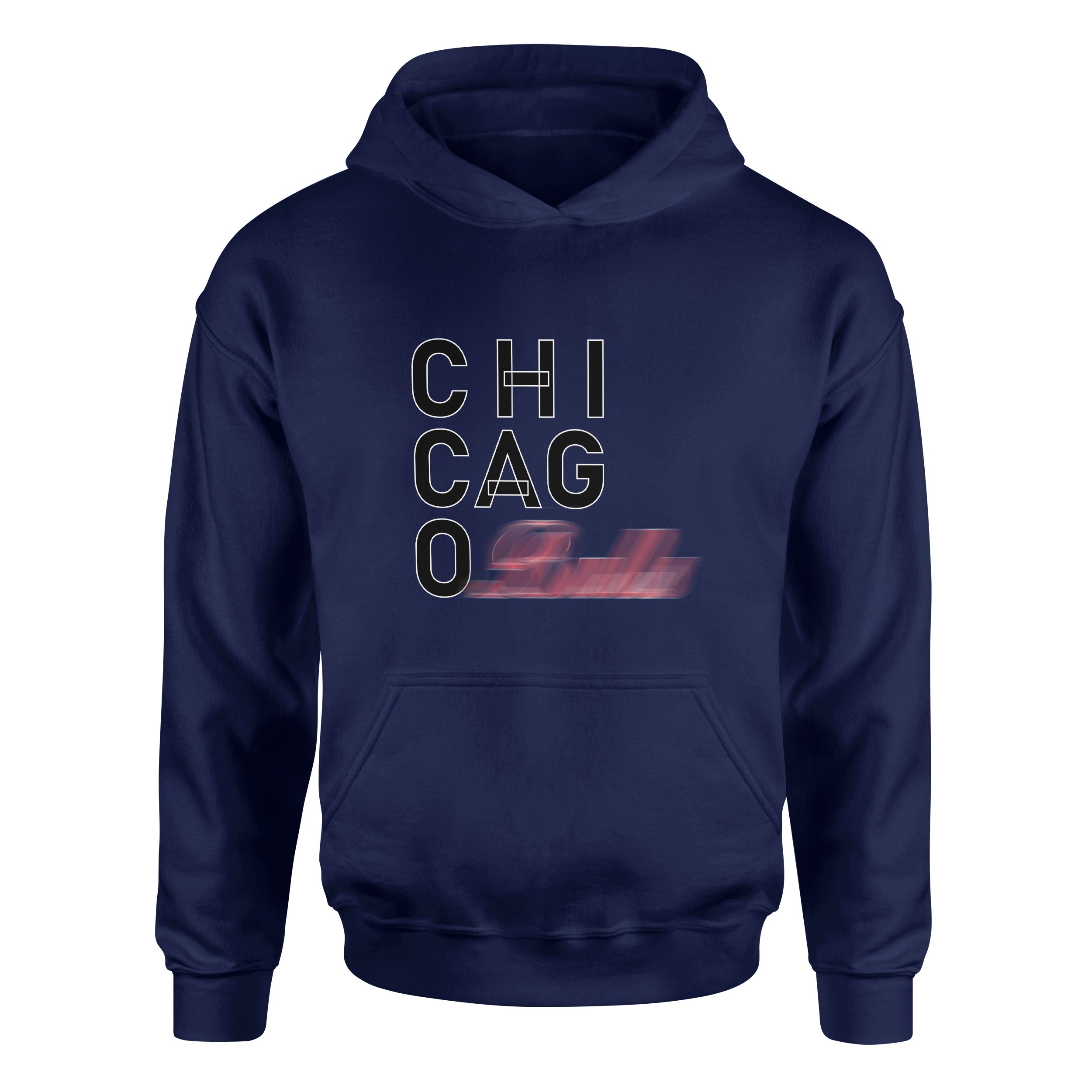 Chicago Hoodie M - İndigo Mavisi