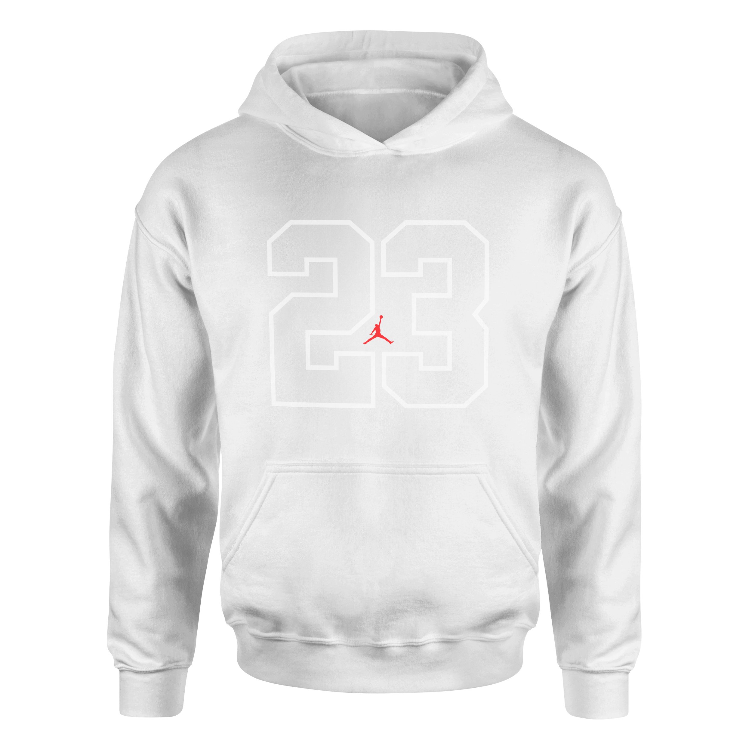 Air Jordan 23 Extract Hoodie XXL - Beyaz
