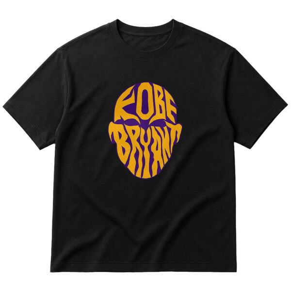 Kobe Bryant TH Oversize Tişört S - Siyah