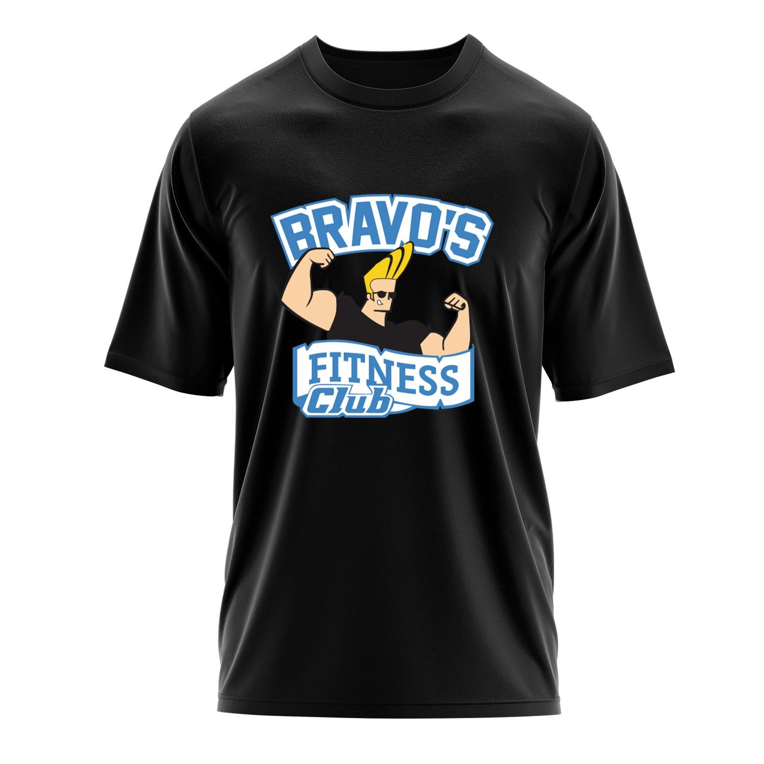 Bravo’s Fitness Club Oversize Tişört M - Siyah | OUTLET