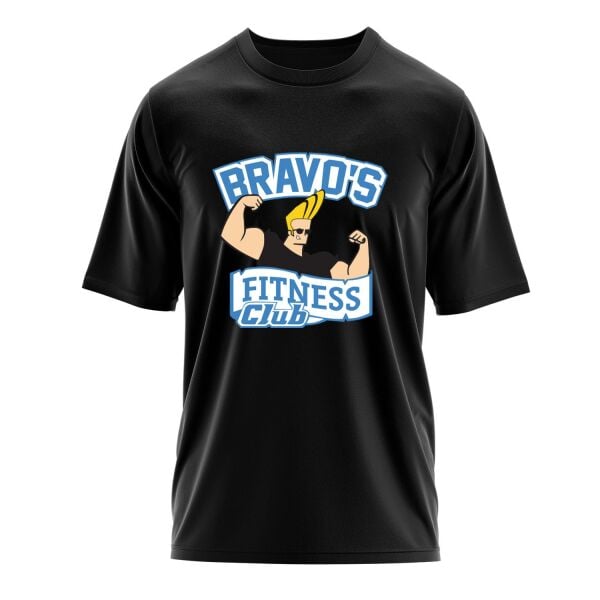 Bravo’s Fitness Club Oversize Tişört M - Siyah | OUTLET