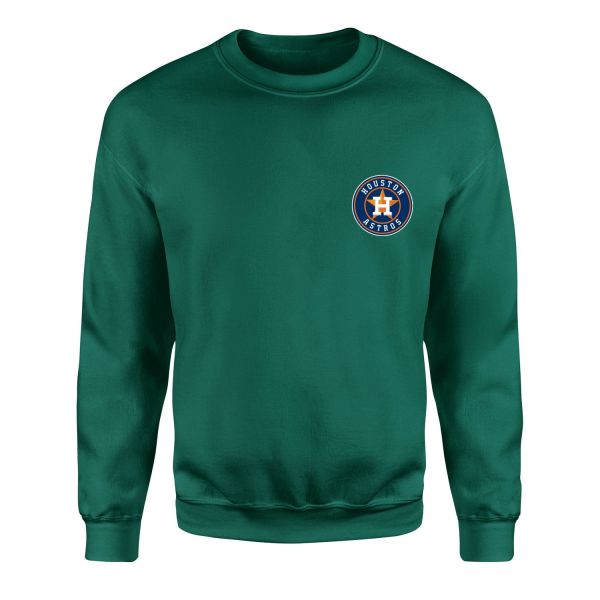 Houston Astros Sweatshirt S - Nefti Yeşili