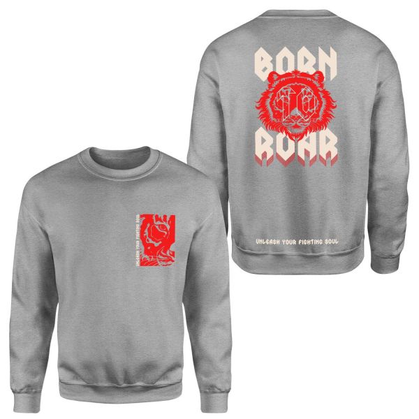 Unleash Your Fighting Soul | Tiger SE Sweatshirt S - Gri