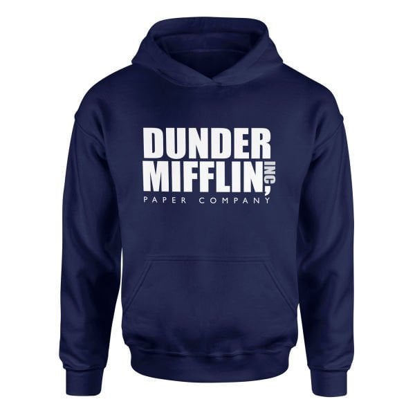 Dunder Mifflin Paper Company, Inc. Hoodie XXL - Lacivert