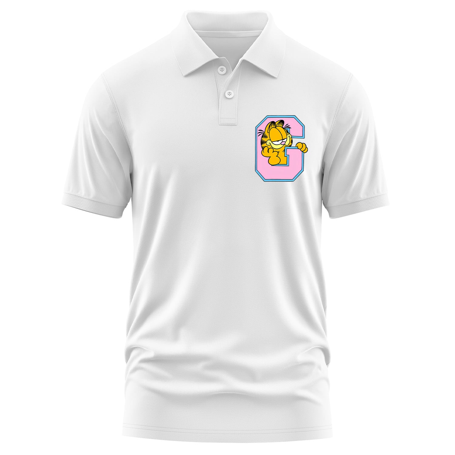 Garfield G Polo Tişört L - Beyaz | OUTLET
