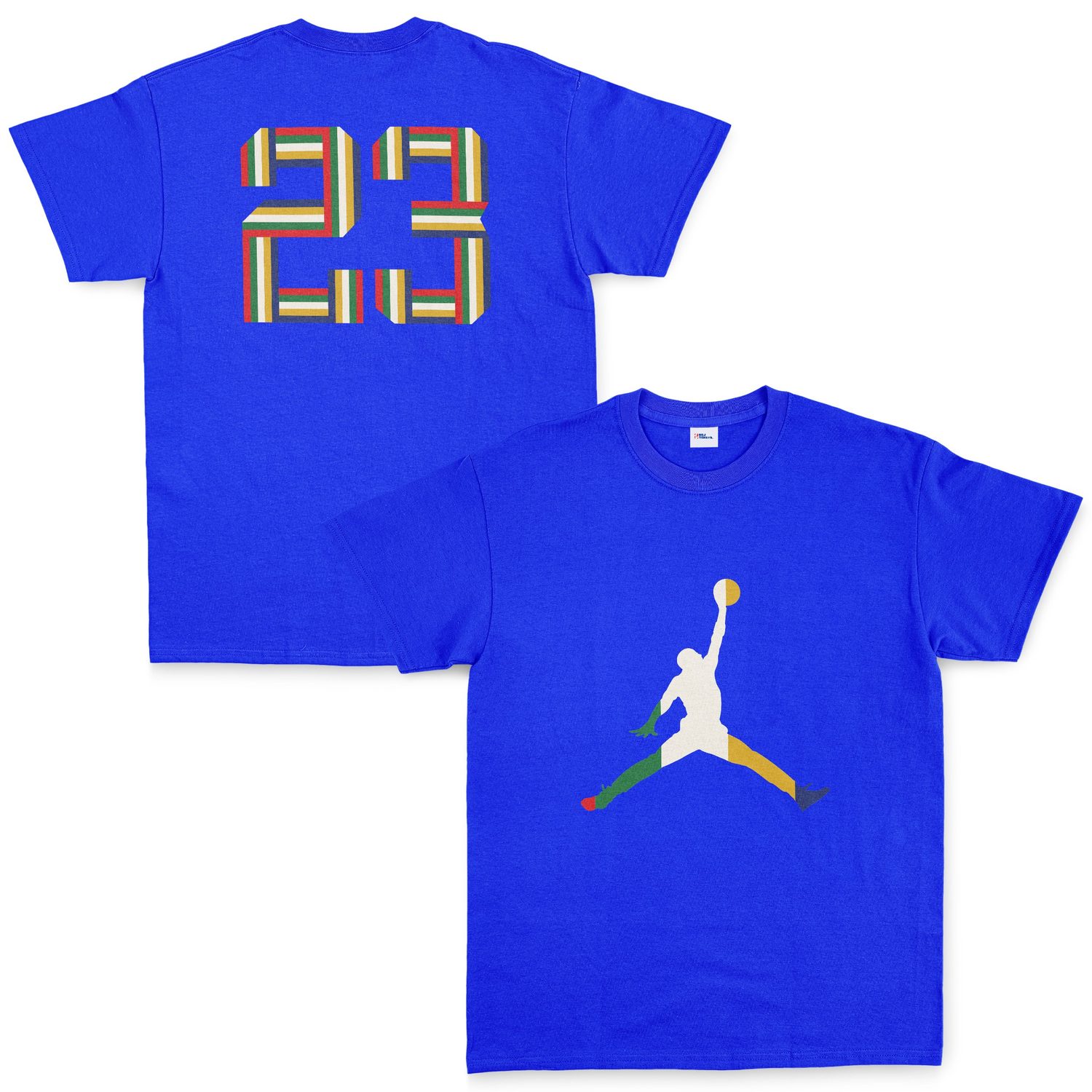 Air Jordan 23 PRISM Tişört XXL - Mavi