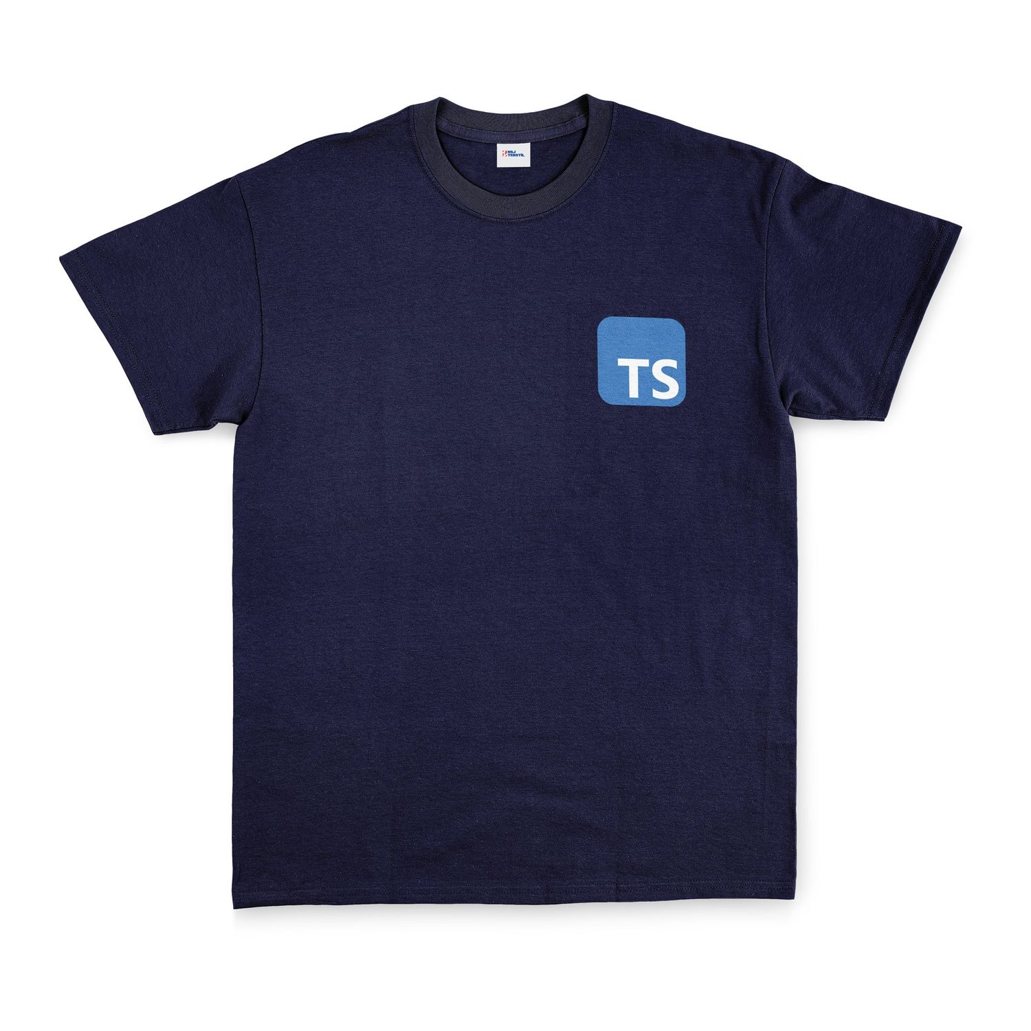 Typescript Tişört XL - Lacivert