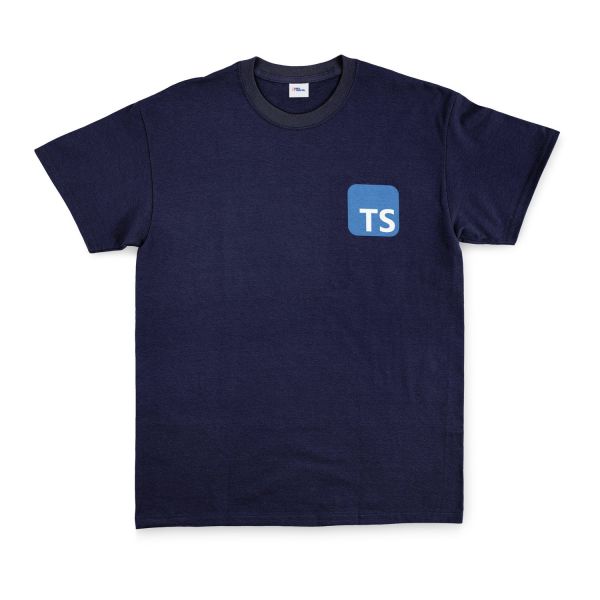 Typescript Tişört XL - Lacivert