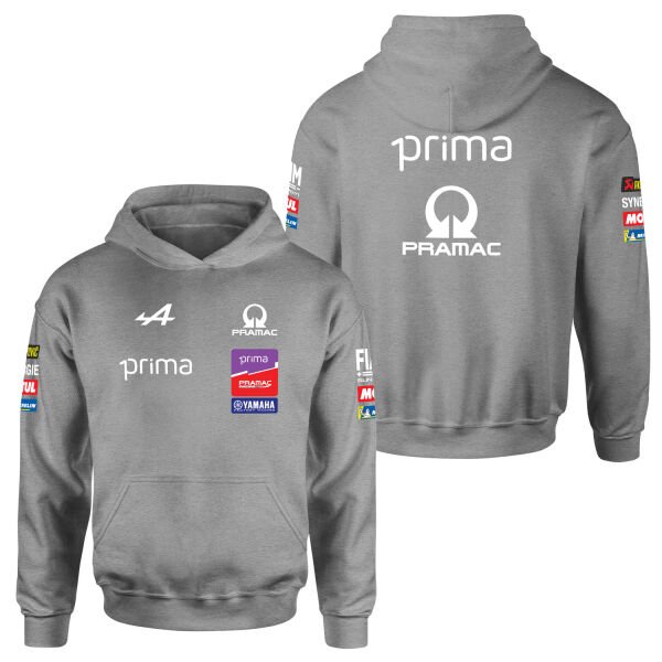 Pramac Racing 2026 Teamline Hoodie M - Gri