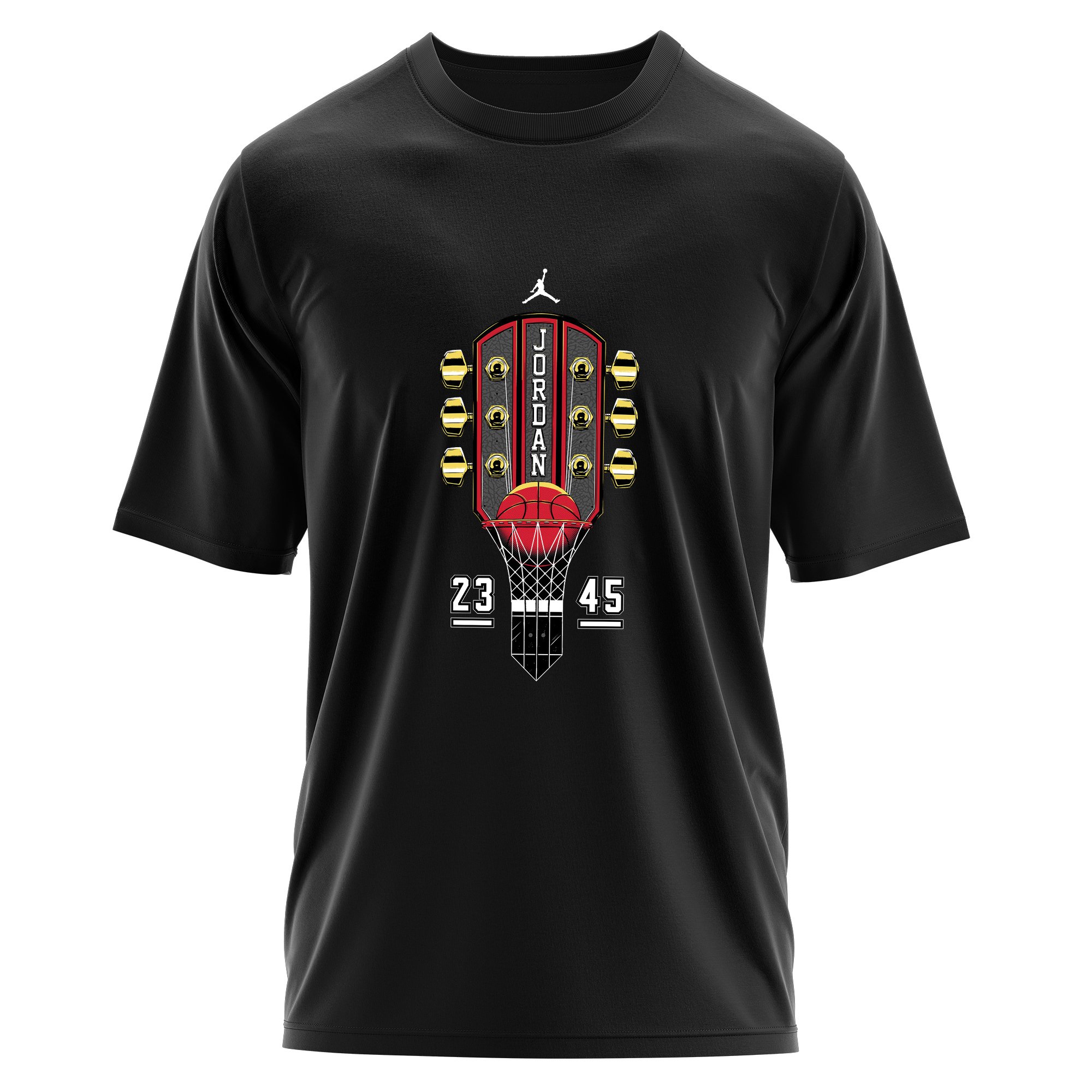 Air Jordan Guitar Oversize Tişört