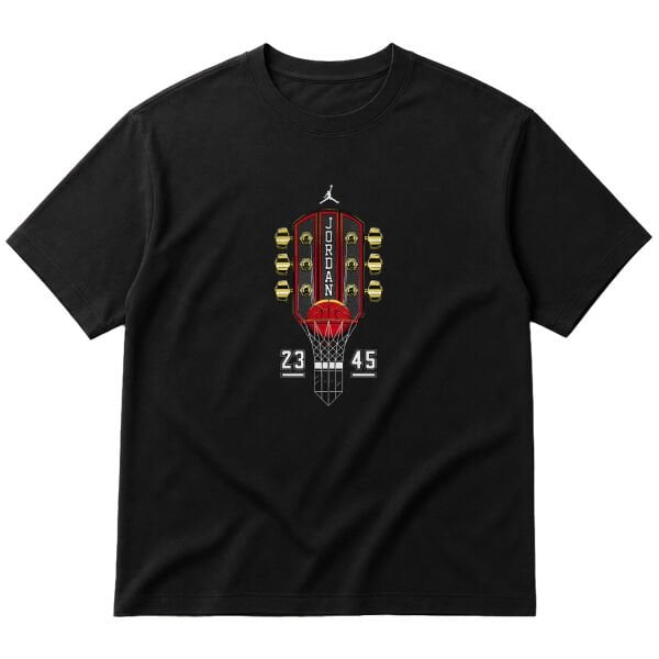 Air Jordan Guitar Oversize Tişört