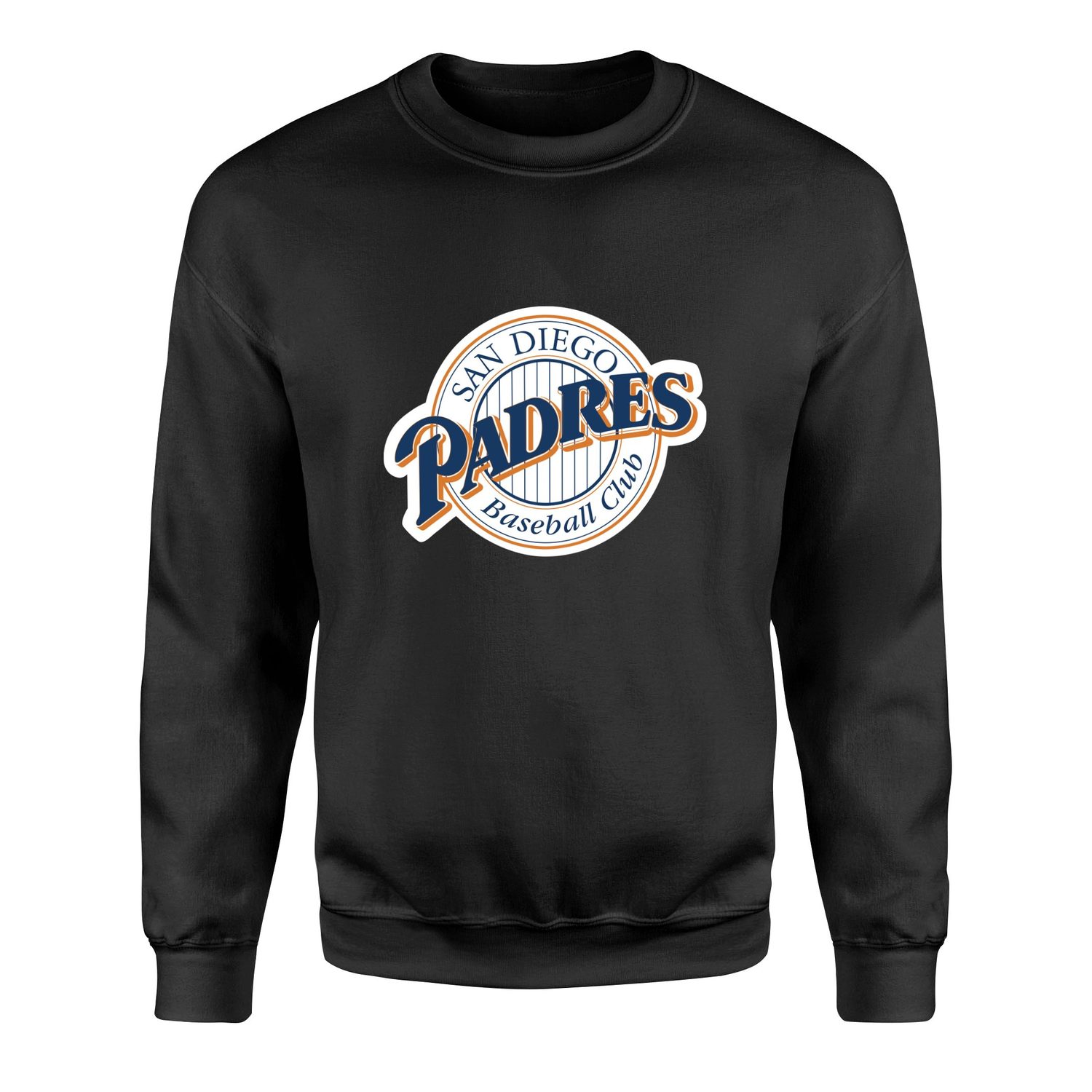 San Diego Padres Baseball Sweatshirt S - Siyah