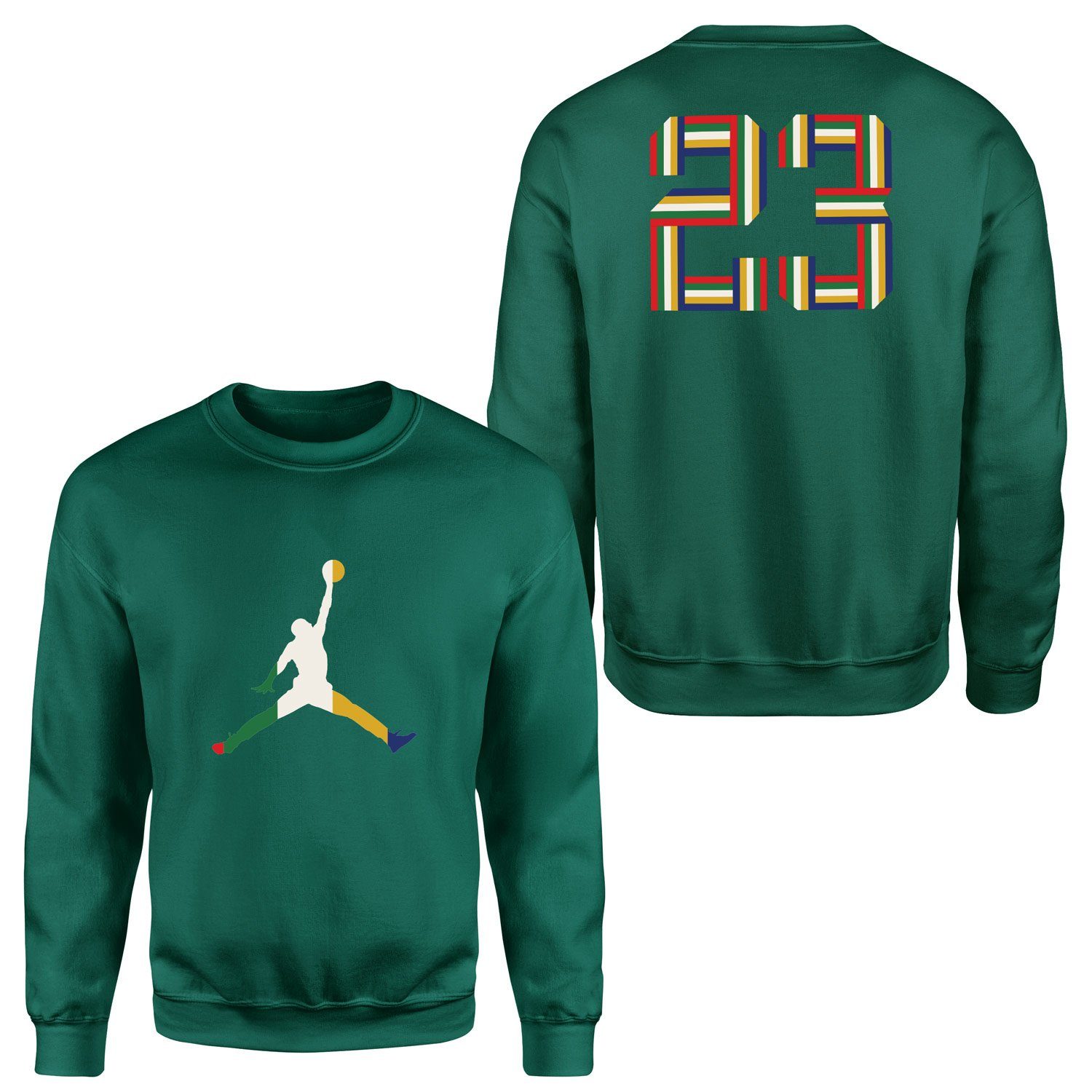Air Jordan 23 PRISM Sweatshirt XL - Nefti Yeşili