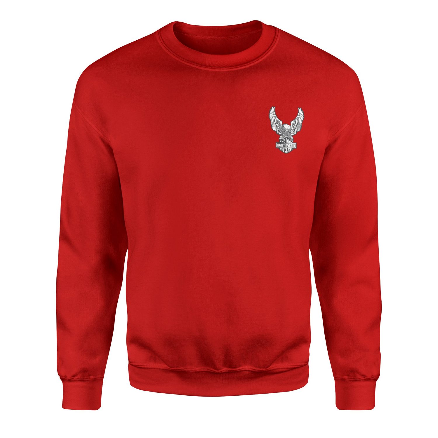 Harley Eagle Sweatshirt XXL - Kırmızı