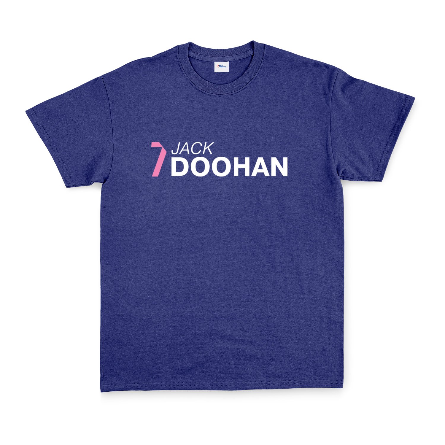 Jack Doohan 7 Tişört XXL - İndigo Mavisi