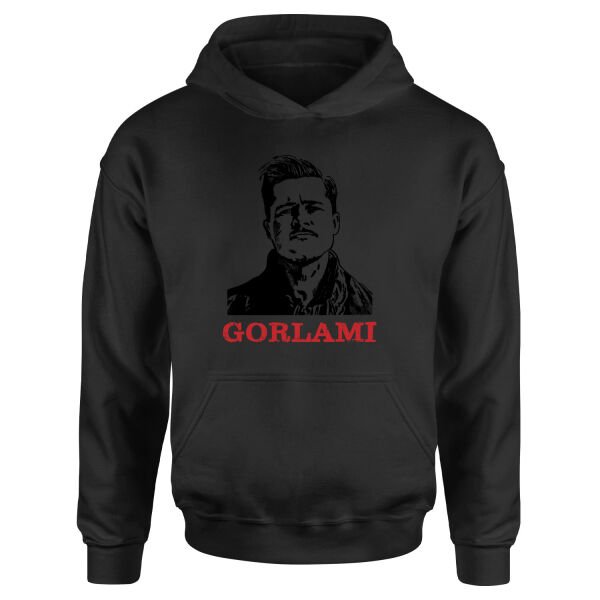 Gorlami | Brad Pitt Hoodie M - Siyah