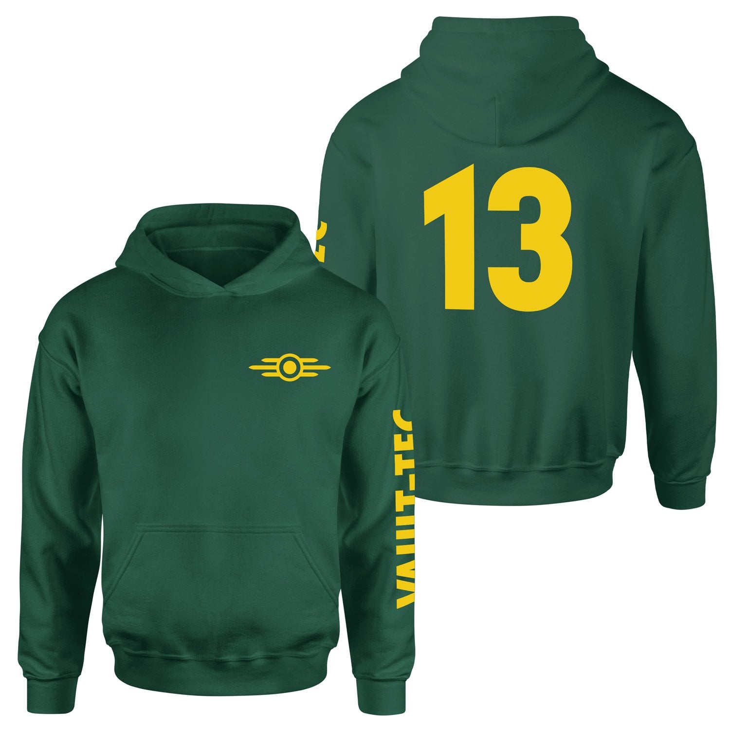 Vault 13 Dweller Hoodie S - Nefti Yeşili