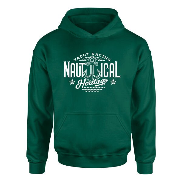 Nautical Heritage Hoodie XL - Nefti Yeşili